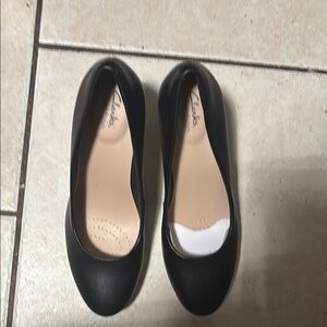 Clarks Black Flats Timeless Comfort and Style